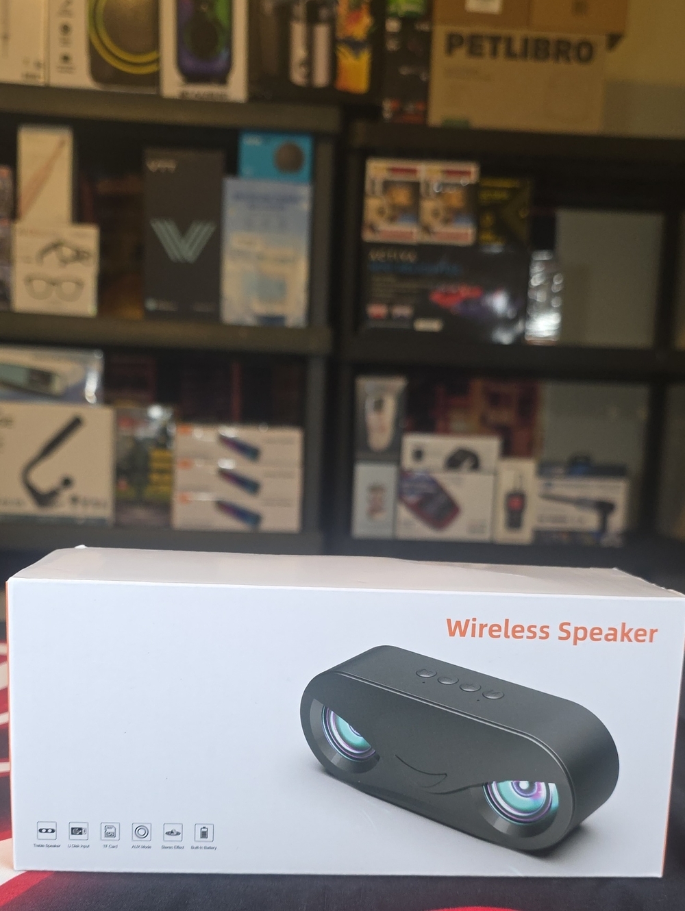 Wireless Speaker Bluetooth Portable Speaker - Black